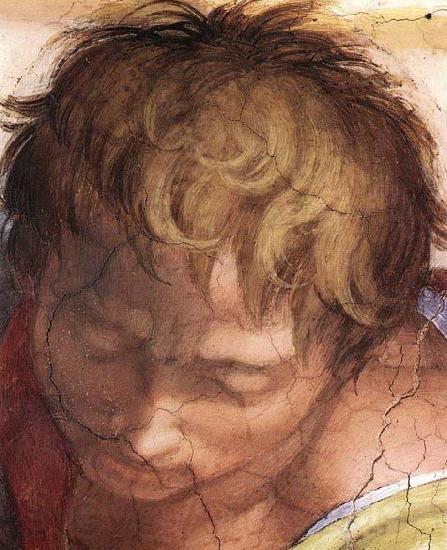 Michelangelo Buonarroti David and Goliath France oil painting art